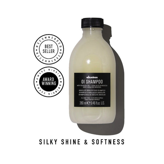 Davines OI Shampoo: Absolute Beautifying Shampoo with Roucou Oil