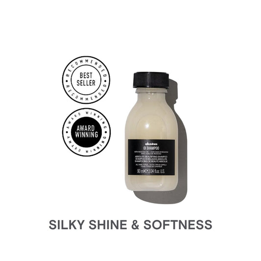 Davines OI Shampoo: Absolute Beautifying Shampoo with Roucou Oil 90ml